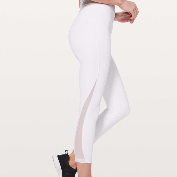lululemon athletica Pants - NWT Lululemon Train Times 7/8 Pant White Luxtreme